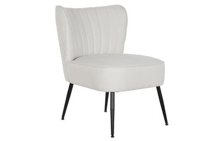Sillon Poliester Metal 55X64X72_5 Beige