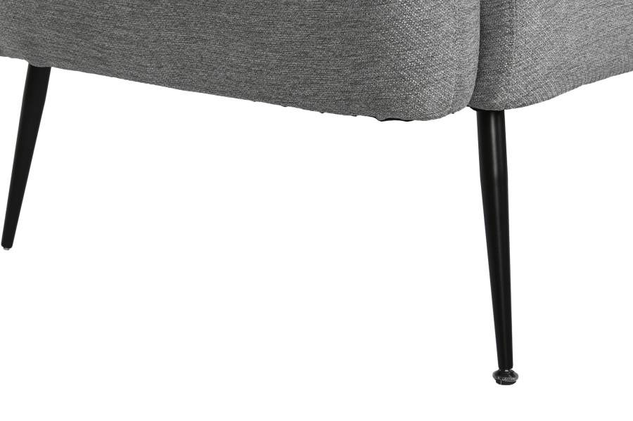 Sofa Poliester Metal 129X75X73 Gris