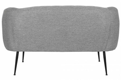 Sofa Poliester Metal 129X75X73 Gris