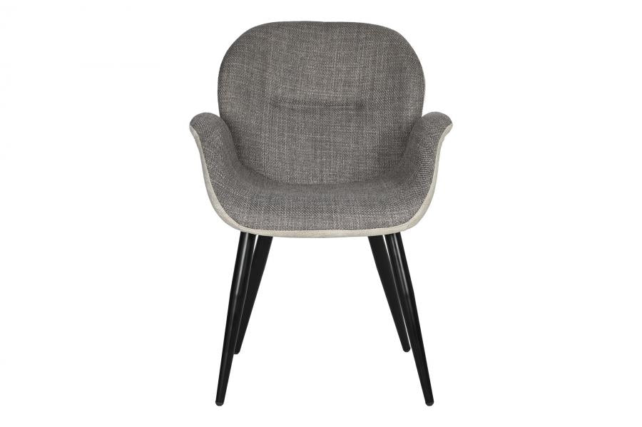 Silla Pu Metal 62X62X84 Gris Oscuro