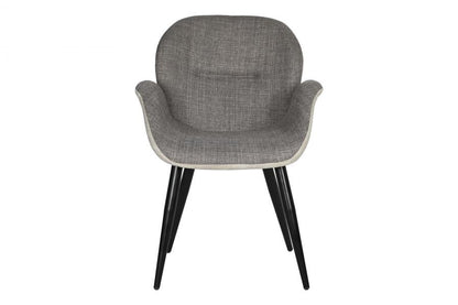 Silla Pu Metal 62X62X84 Gris Oscuro