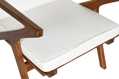Butaca Teca Poliester 64X76X77 Marron Oscuro