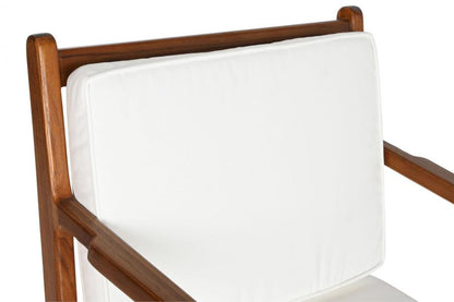 Butaca Teca Poliester 64X76X77 Marron Oscuro
