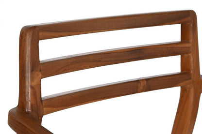 Silla Teca Ratan 58X50X86 Marron