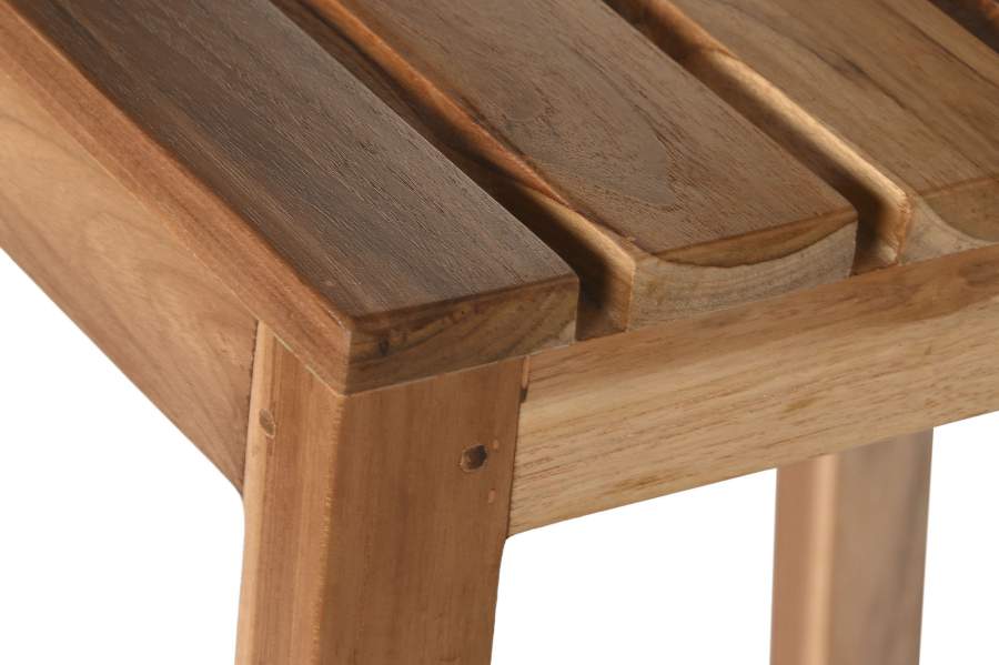 Taburete Teca 40X47X100 Natural
