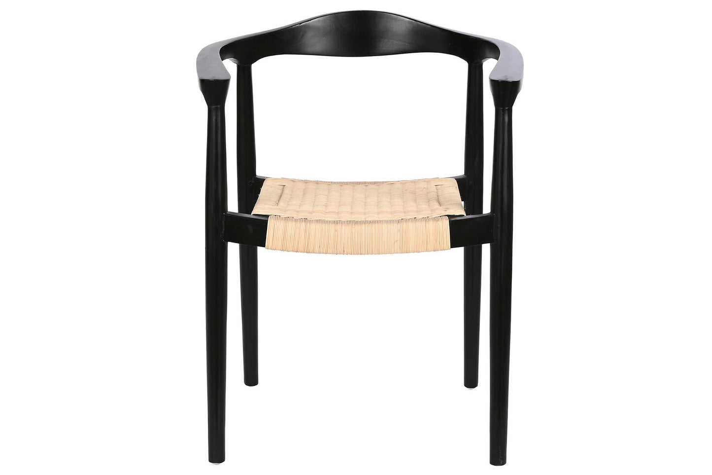 Silla Teca Ratan 59X55X81 Negro