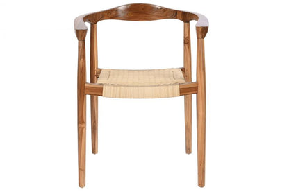 Silla Teca Ratan 59X55X78 Marron
