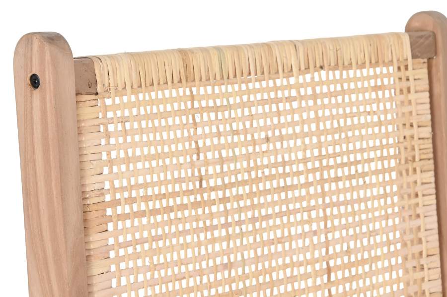 Silla Teca Ratan 65X80X68 Natural