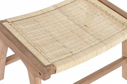 Descalzadora Teca Ratan 65X47X40 Marron