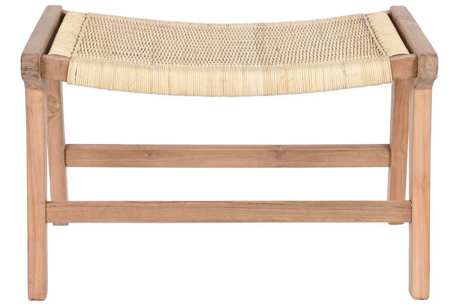 Descalzadora Teca Ratan 65X47X40 Marron