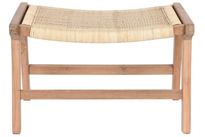 Descalzadora Teca Ratan 65X47X40 Marron