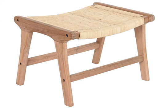 Descalzadora Teca Ratan 65X47X40 Marron