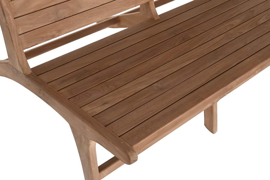 Banco Teca 120X81X67 Natural Natural