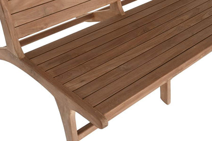 Banco Teca 120X81X67 Natural Natural