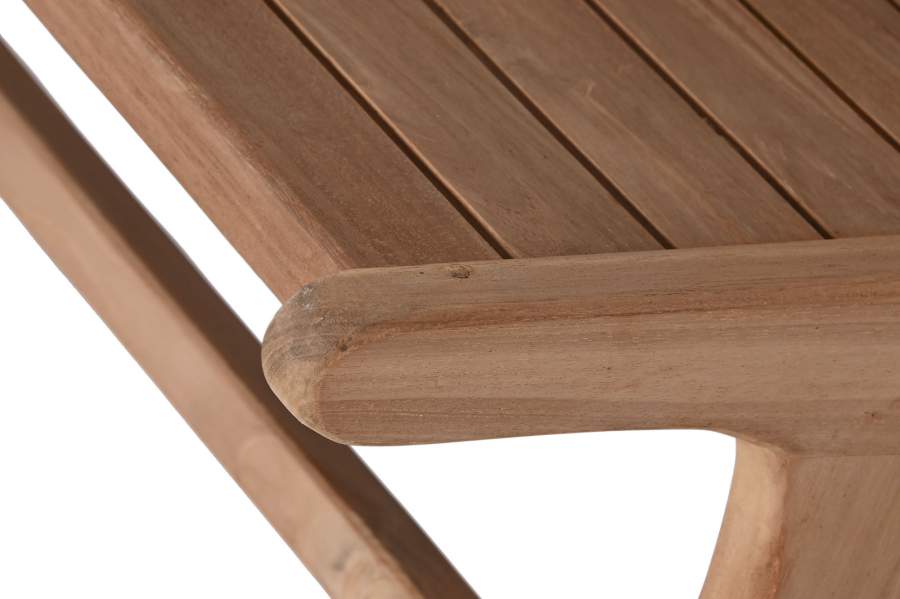 Banco Teca 120X81X67 Natural Natural