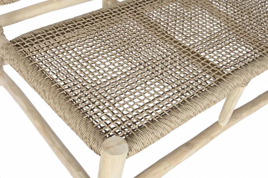 Sillon Teca Fibra 120X81X84 Natural