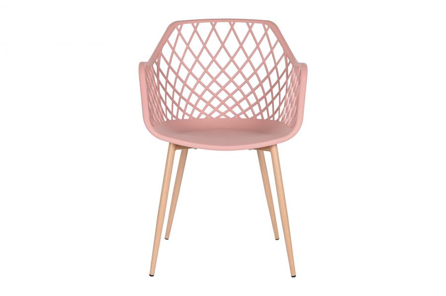 Silla Pp Metal 54X58X85 Coral