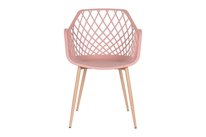 Silla Pp Metal 54X58X85 Coral