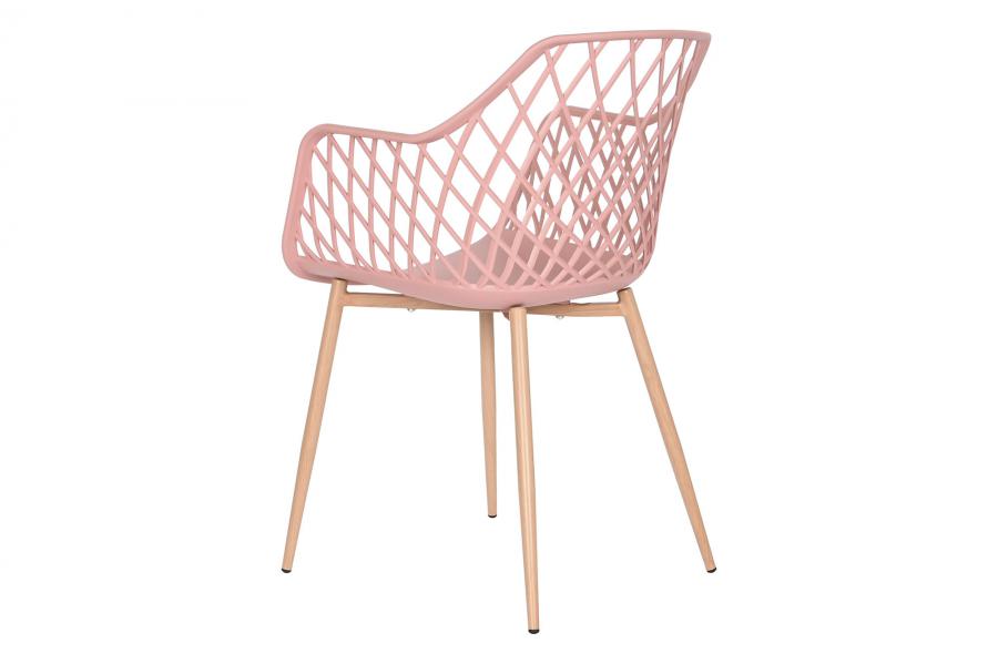 Silla Pp Metal 54X58X85 Coral