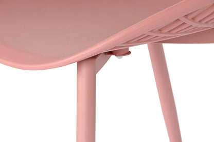 Silla Pp Metal 48_5X55X83_5 Coral