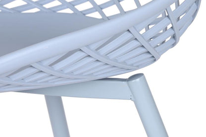 Silla Pp Metal 48_5X55X83_5 Azul Celeste
