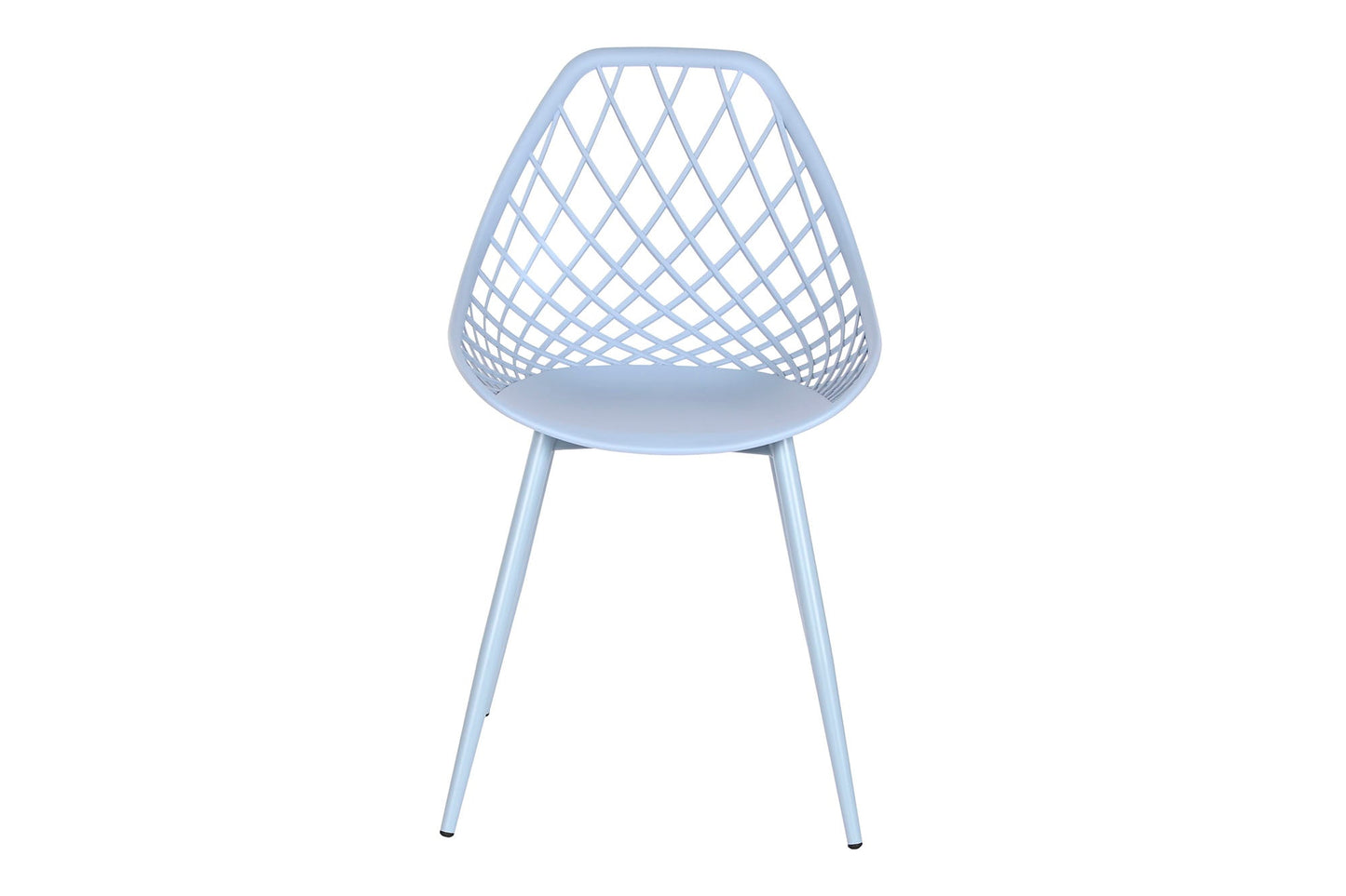 Silla Pp Metal 48_5X55X83_5 Azul Celeste