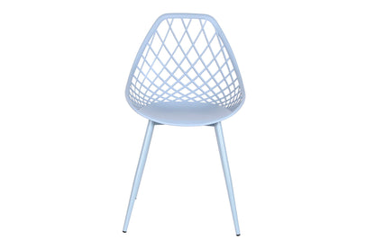 Silla Pp Metal 48_5X55X83_5 Azul Celeste