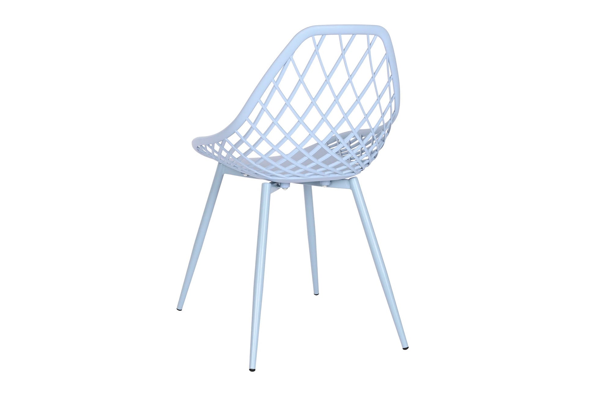 Silla Pp Metal 48_5X55X83_5 Azul Celeste