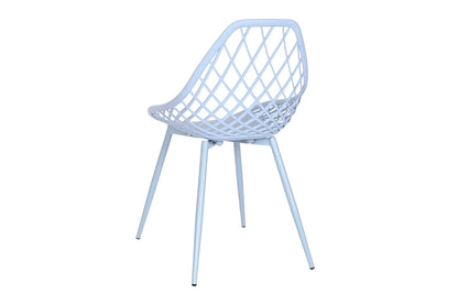 Silla Pp Metal 48_5X55X83_5 Azul Celeste