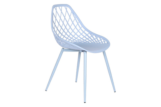 Silla Pp Metal 48_5X55X83_5 Azul Celeste
