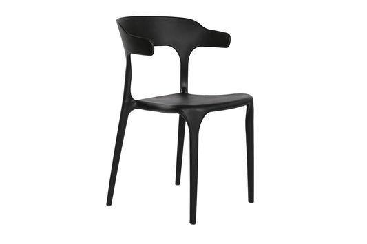 Silla Pp 50X51X76_5 Tratamiento Uv Negro