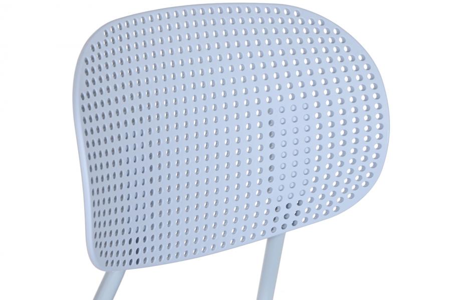 Silla Pp Metal 51_5X46X79 Azul Celeste