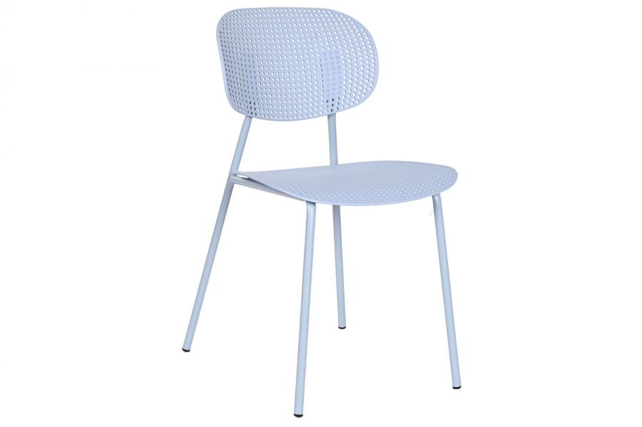 Silla Pp Metal 51_5X46X79 Azul Celeste