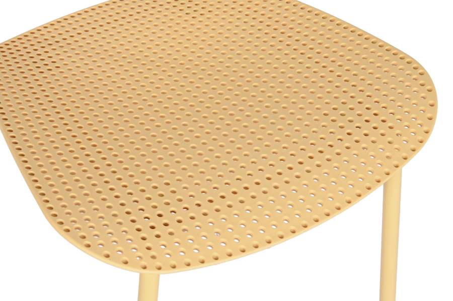 Silla Pp Metal 51_5X46X79 Amarillo
