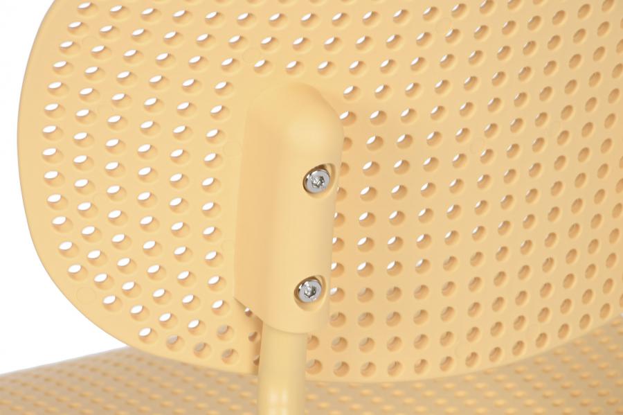 Silla Pp Metal 51_5X46X79 Amarillo