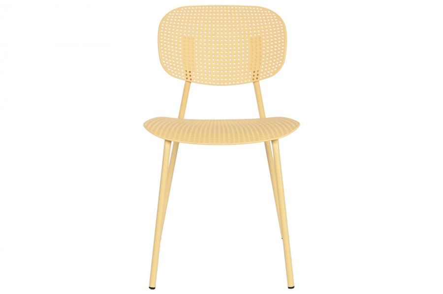 Silla Pp Metal 51_5X46X79 Amarillo