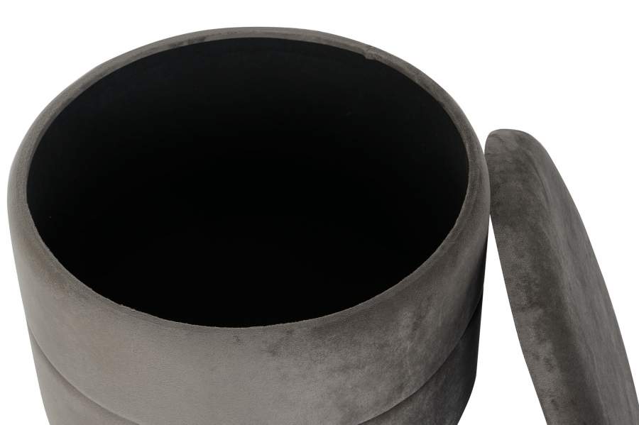 Reposapies Poliester Metal 38X38X41 Terciopelo