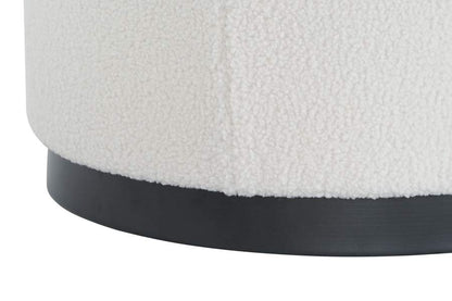 Reposapies Set 3 Poliester Mdf 60X60X45 Borreguito