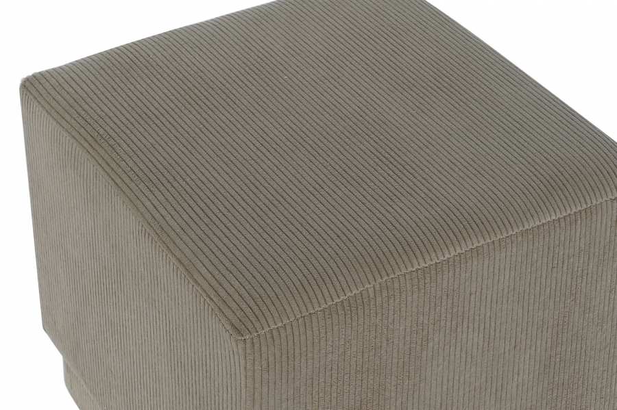 Reposapies Poliester Mdf 40X40X40 Pana Marron