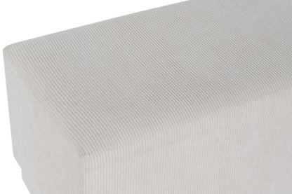 Descalzadora Poliester Mdf 100X40X40 Beige