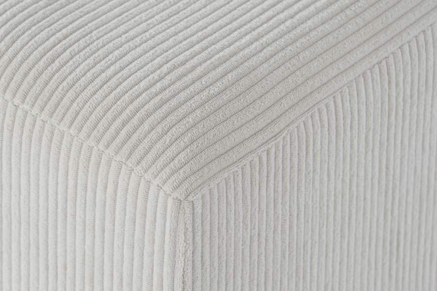 Descalzadora Poliester Mdf 100X40X40 Beige
