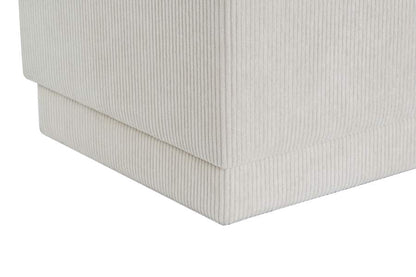 Descalzadora Poliester Mdf 100X40X40 Beige