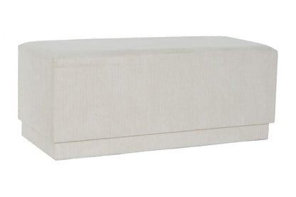 Descalzadora Poliester Mdf 100X40X40 Beige