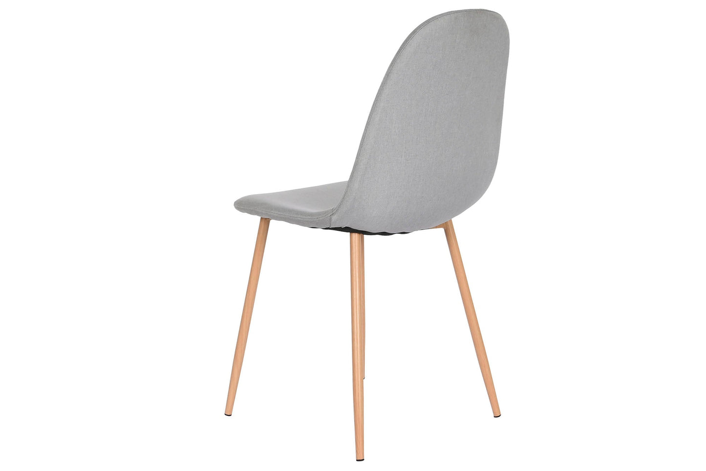 Silla Poliester Hierro 44X51_5X90_5 Simil Madera