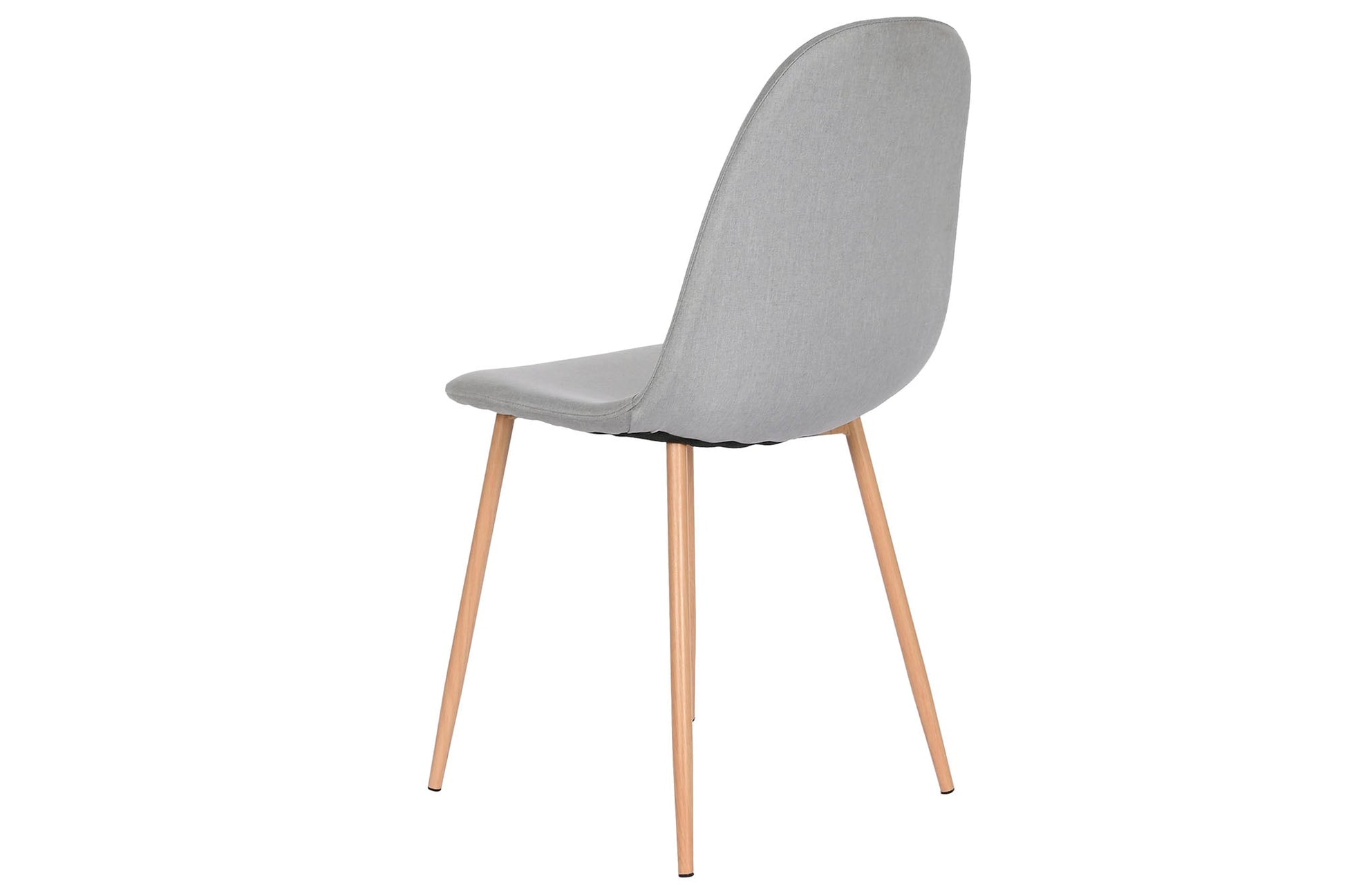 Silla Poliester Hierro 44X51_5X90_5 Simil Madera