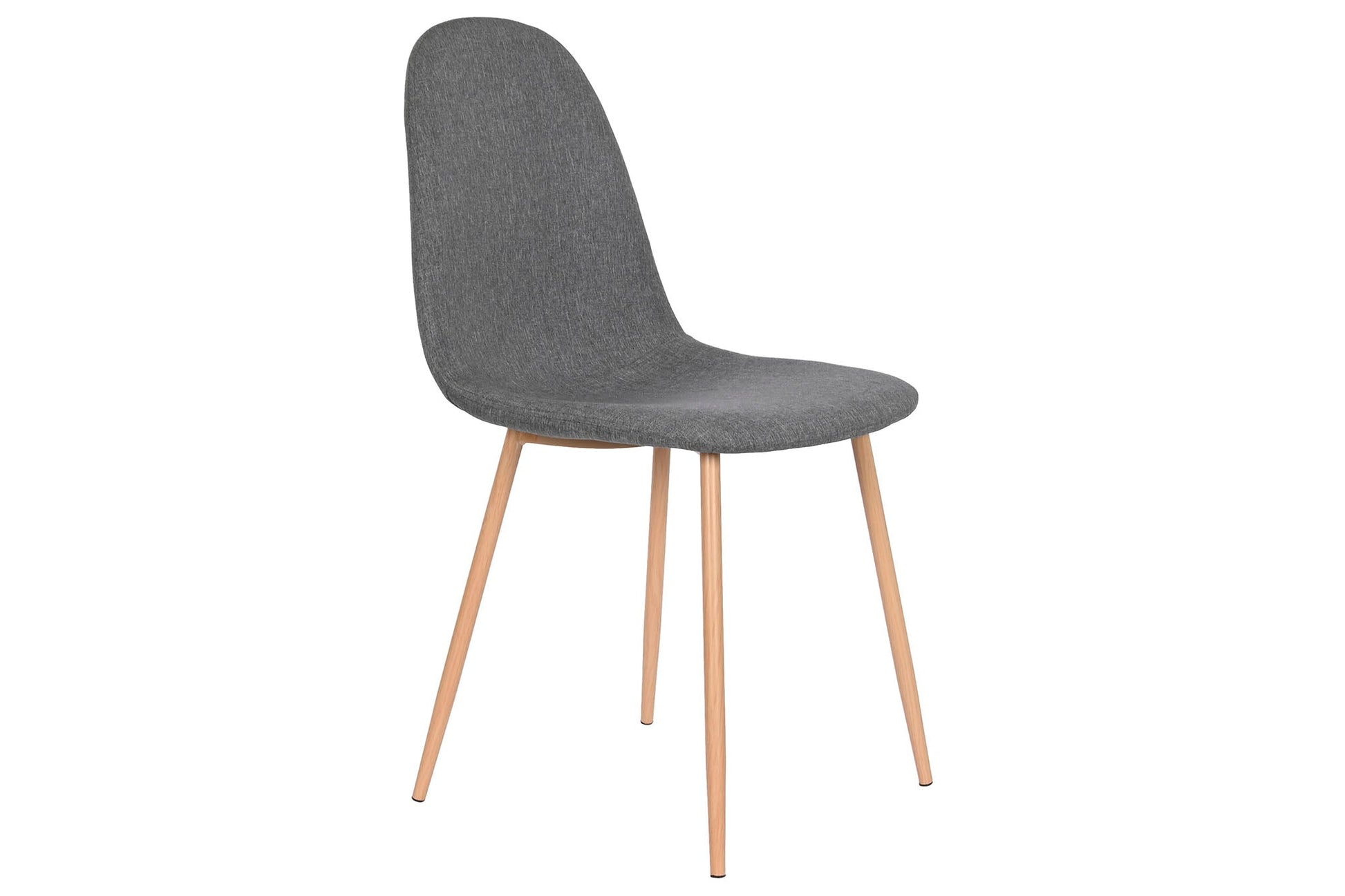 Silla Poliester Hierro 44X51_5X90_5 Simil Madera