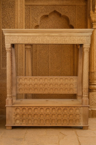 Banco Mango 190X54X215 Envejecido Natural