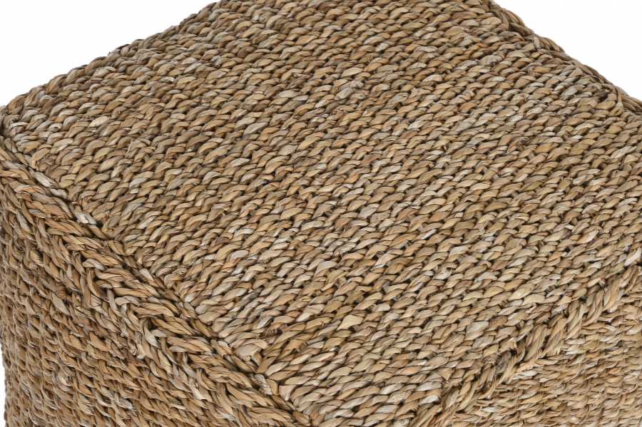 Reposapies Seagrass Algodon 40X40X38 Natural