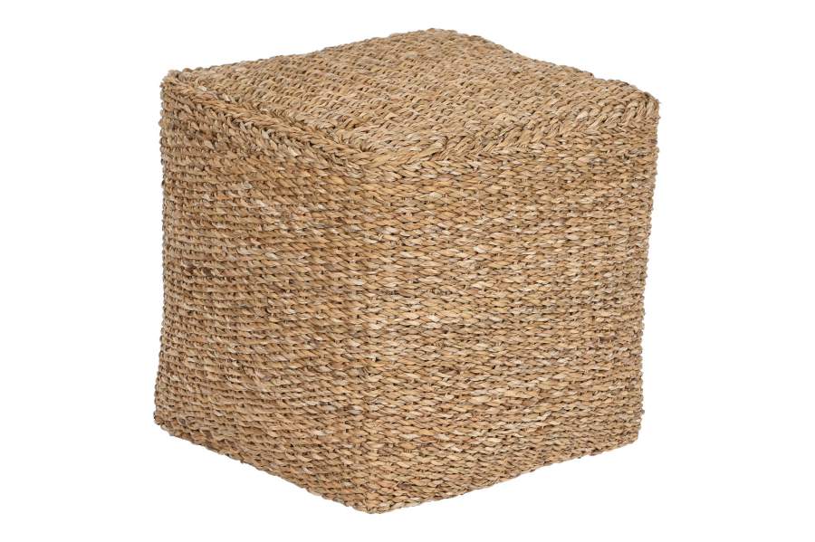 Reposapies Seagrass Algodon 40X40X38 Natural