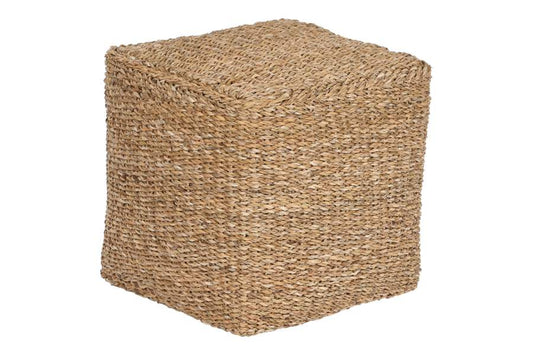 Reposapies Seagrass Algodon 40X40X38 Natural